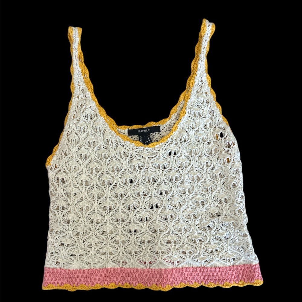 Forever 21 Crochet Tank Top